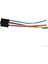 10X Araba 12V 12 Dc 40A Rölesi Kablo Demeti Soketi 5pin 5 Tel (Yurt Dışından) 1