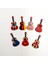 2X100 Parçalı Karışık Ahşap Gitar Düğmesi Vintage Boyama Dikiş 2 Adet (Yurt Dışından) 5
