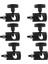 6 Adet Adaptör 5/8 "16MM Saplamayı 1/4" Braket Desteğine Dönüştürün (Yurt Dışından) 1
