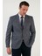 Regular Fit 6 Drop Tek Yırtmaçlı Blazer Ceket Erkek Ceket 216TAZİRO 2