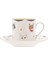 Gato 6 Kişilik Kahve Fincan Takımı 80 Ml 3