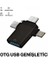 HT-S39 iPhone Type-C Micro USB USB 3.0 Dişi Mouse Flash Otg Adaptör SX39 2