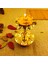 Dekoratif Lotus Mum Tutucusu 8X8X11CM Altın (Yurt Dışından) 3