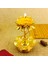 Dekoratif Lotus Mum Tutucusu 8X8X11CM Altın (Yurt Dışından) 4