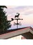 Buck Şekil Weathervane Çiftlik Evi Hava Perdesi Bahçe Bahçe Çatı Montaj Çubuk (Yurt Dışından) 4