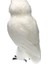 Sahte Yapay Baykuş Kuş Tüyü Gerçekçi Taksitçilik Ağaç Dekor 12CM-27CM Beyaz #1 (Yurt Dışından) 4