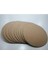 Ahşap Supla Levha 12 Adet 3 mm Ham Mdf 33 cm Çap Yuvarlak Servis Altı Supla Barbarossa 3