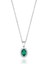 Emerald Oval Kolye 1