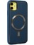 iPhone 12 Uyumlu Coco Deri Magneticsafe Silikon Telefon Kılıfı 2