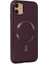iPhone 11 Uyumlu Coco Deri Magneticsafe Silikon Telefon Kılıfı 2