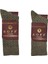 Yünlü Lambswool Koyun Kılı Kışlık Erkek Çorap Renk 2 Li Paket 1