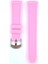 Ztd Strap Uyumlu Emporio Armani AR1056 20MM Pembe Silikon Kordon 2