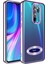 Redmi Note 8 Pro ile Uyumlu Kılıf Kamera Korumalı Logo Gösteren Colored Z-Omega Kapak Lila 1