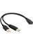 USB 3.0 Fe Uzatma USB Kablosu Ayırtıcı Adaptör Dönüştürücü (Yurt Dışından) 2