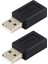 2pcs USB 2.0 Erkek Ila Mikro B Tip 5pin Dişi Adaptör Soket Konnektörü Fişi (Yurt Dışından) 1