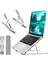 6 Ayarlanabilir Kademeli Masaüstü Alüminyum Ergonomik Kaydırmaz Macbook Notebook Standı 1