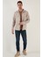 Desenli Slim Fit Cepli Kışlık Gömlek Erkek Gömlek CF23W346032 3