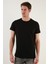 Yazı Baskılı Bisiklet Yaka Pamuk Slim Fit Basic T Shirt Erkek T Shirt 541TACTICAL 4