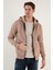 Slim Fit Kapüşonlu Fermuarlı Içi Tüylü Yumuşak Şardonlu Kışlık Sweat Erkek Sweat 5905340 2