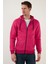 Slim Fit Kapüşonlu Fermuarlı Içi Tüylü Yumuşak Şardonlu Kışlık Sweat Erkek Sweat 5905340 5