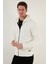Slim Fit Kapüşonlu Fermuarlı Içi Tüylü Yumuşak Şardonlu Kışlık Sweat Erkek Sweat 5905340 1