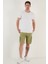 Yazı Baskılı Bisiklet Yaka Pamuk Slim Fit Basic T Shirt Erkek T Shirt 541TACTICAL 4