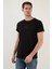 Yazı Baskılı Bisiklet Yaka  Pamuk Slim Fit T Shirt Erkek T Shirt 541STORYTELLER 2