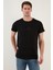 Yazı Baskılı Bisiklet Yaka  Pamuk Slim Fit T Shirt Erkek T Shirt 541STORYTELLER 4