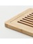 Bambu Kesme Tahtası 37X24 cm Tepsili-Sunumluk Kesme Tahtası 3