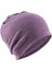 5 Adet Unisex Pamuklu Eğimli Beanie Katı Uyku Şapkası Tavan Türban (Yurt Dışından) 3