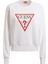 Bisiklet Yaka Beyaz Kadın Sweatshirt W2YQ16KBA10G011 3