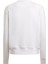 Bisiklet Yaka Beyaz Kadın Sweatshirt W2YQ16KBA10G011 4