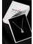 Zirkon Harf Kolye 001 N 3