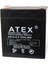 AX-12V 4.2AH Bakımsız Kuru Akü Akü Atex 1