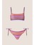 40734 Pembe Simli Bikini Takımı 5