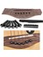 6string Ahşap Gitar Köprüsü Pimler Pegs Somun Edin (Yurt Dışından) 3