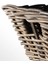 Rattan Sepet Ölçü 36X51X17 cm Gri Renk El Yapım Sepet,kutu,düzenleyici Rattan 3