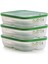 Canımevim Tupperware Sera Buzdolabı Saklama Kabı Yatay 3x1.8 Lt 1
