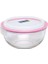 Yuvarlak Cam Saklama Kabı 1000 ml 1