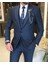 Italyan Stil Ceket Yelek Pantolon Takım Elbise Saks T8622 4