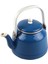 Emaye Vintage Üstten Saplı Mavi 3,5 Litre Demlik 2