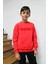 Erkek Çocuk Regular Fit Bisiklet Yaka Süzene Nakışlı Süzene Sweatshirt 2