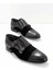 Siyah Siyah Süet Leather Erkek Klasik Ayakkabı E01755122803 1
