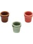 3 Adet 1/12 Dollhouse Minyatürler Bebekler Için Flowerpots Bahçe Dekorasyonu (Yurt Dışından) 1