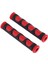 1 Çift Motosiklet Freni / Debriyaj Kolu Manşonlar Kaymaz El Tutamakları Kırmızı (Yurt Dışından) 2