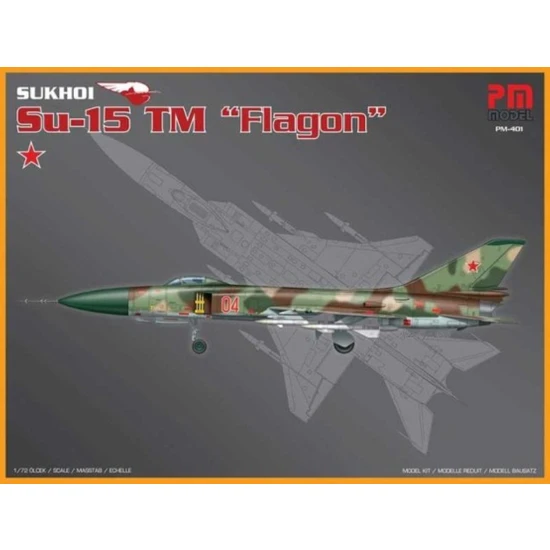 Su-15 Tm Flagon PM Model Demonte Plastik Uçak Maket Kiti