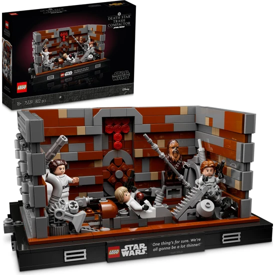 LEGO® Star Wars 75339 Death Star# Çöp Sıkıştırıcı Diyoraması