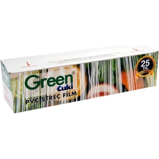 Green Cuki 30X300 Metre 8 Micron Strech Film
