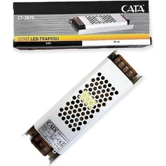 Cata CT-2675 12,5A Süper Slim LED Trafosu 2 Adet Cata
