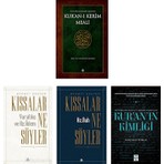 Kur'an Meali (Bayraktar Bayraklı) - Kıssalar Ne Söyler (Mehmet Okuyan) - Kur'an'ın Kimliği Kitap Set